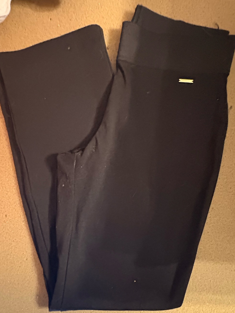 Anne Klein Black Wide Leg Pants